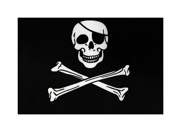 Buy SKULL AND CROSSBONES (JOLLY ROGER) FLAG in New Zealand