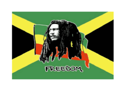 Buy BOB MARLEY FLAG in NZ New Zealand.